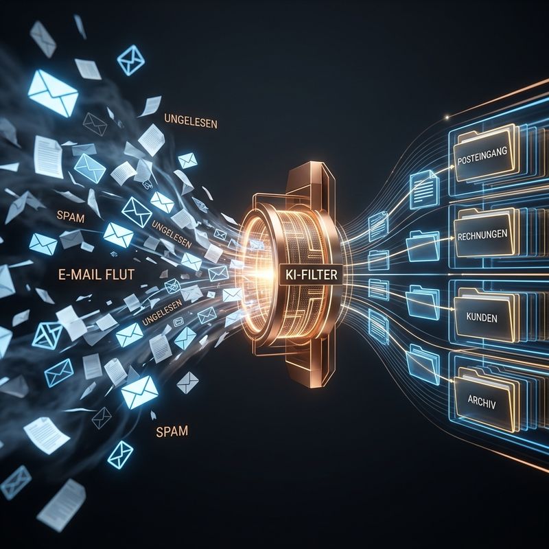 KI E-Mail Automatisierung Visualisierung